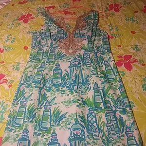 Lilly Pulitzer size 10 lighthouse dress.